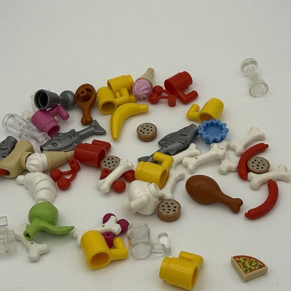 LEGO‎ Piece Minifigs Friends Lego Food Accessories Lot of 50 pieces 003